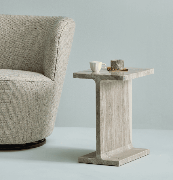 side table en marbre collection Signature