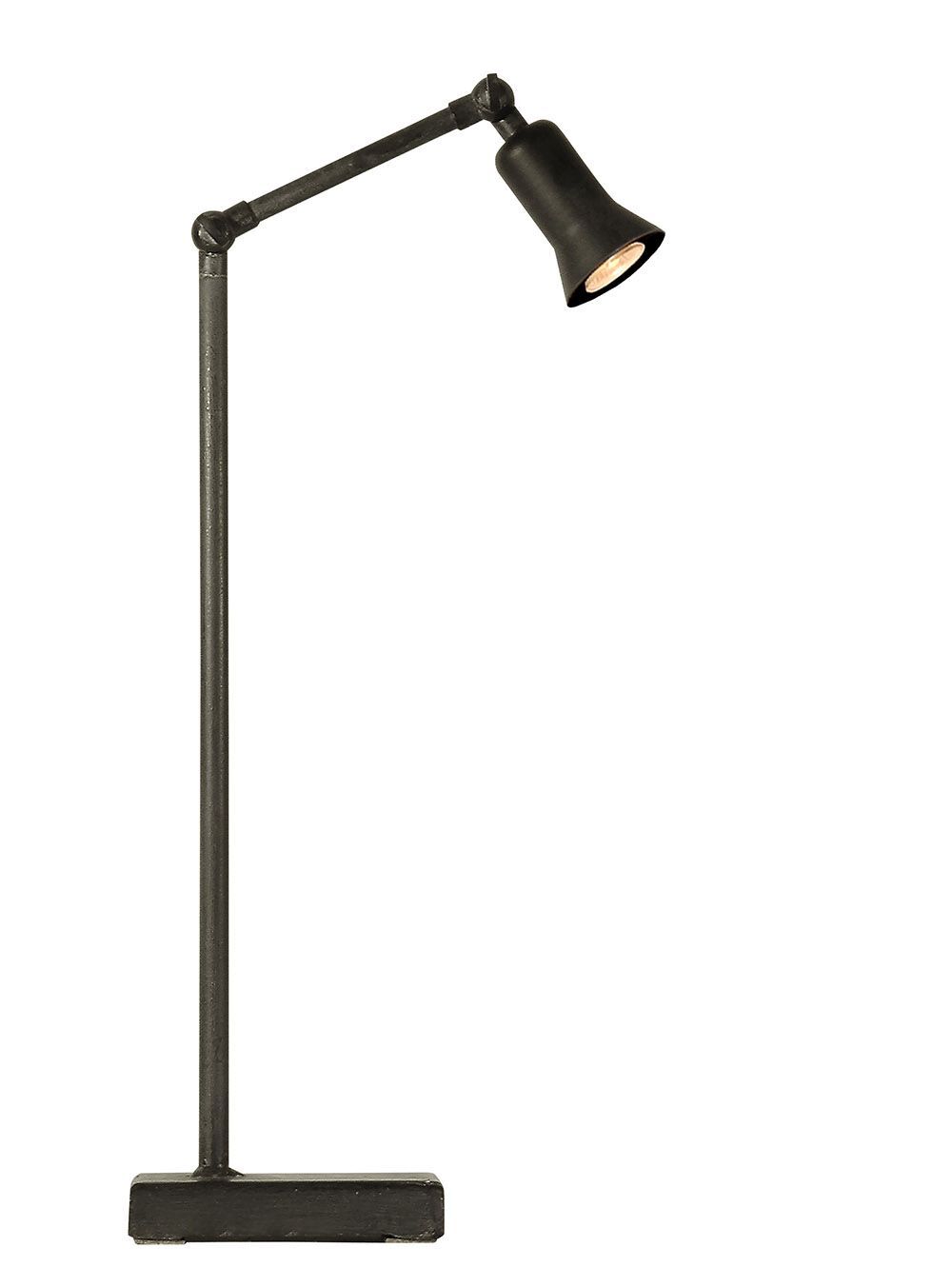 Lampe de bureau canapé chevet modèle Sirmione collection Frezoli acier 3 finitions